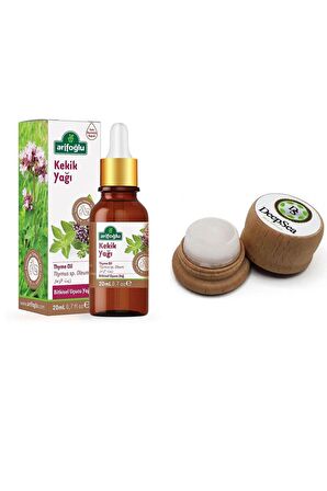 Arifoğlu Kekik Yağı 20 Ml + Deep Sea Mentol Taşı 7 gr (Mentol Taşı)