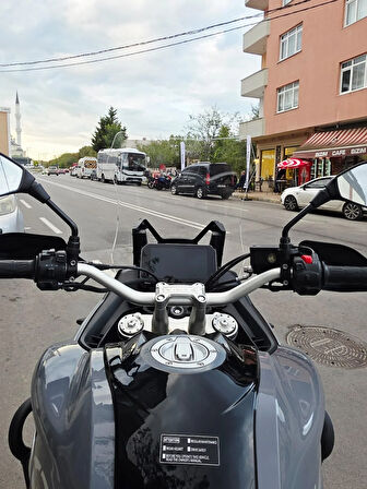 MOTOCAM Arora GS 525 Siperlik Ön Cam 2022-2025 Model 51cm Şeffaf Renkli 4mm