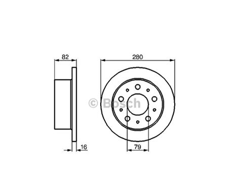 Peugeot Boxer Citroen Jumper Fiat Ducato 2006-2021 Arka Fren Diski Aynası