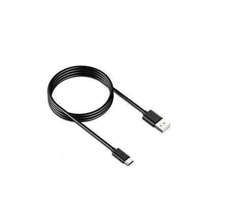 Type-C USB Şarj ve Data Kablosu - 3 Metre Siyah