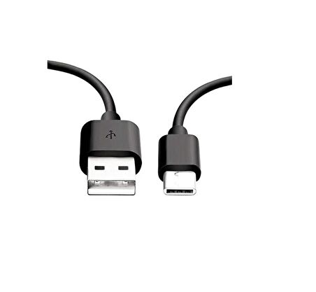 Type-C USB Şarj ve Data Kablosu - 3 Metre Siyah