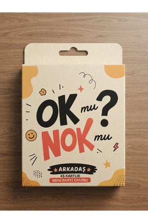 OK mu? NOK mu? - Arkadaş İlişkileri ve Sosyal Durumlar için Eğlenceli Parti Kart Oyunu