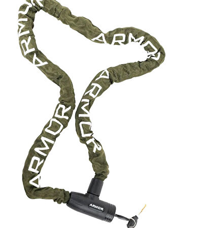 Armor 755 MV Motosiklet Zincir Kilit 1.5mt X 8mm Çelik Motosiklet Zinciri