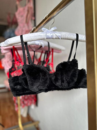 PELUŞ İÇ ÇAMAŞIRI TAKIMI