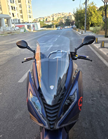 MOTOCAM Arora GT 125 250 Siperlik Ön Cam 2023-2025 Model 65cm Şeffaf Renkli 4mm ORİJİNAL BOYLU