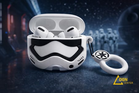 Apple Uyumlu AirPods Pro 2. Nesil Storm trooper Silikon Kılıf