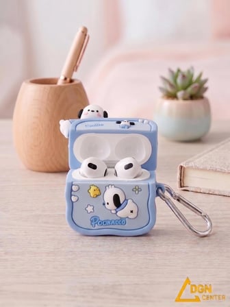 AirPods Pro 2 Uyumlu Pochacco Tasarımlı Silikon Kılıf