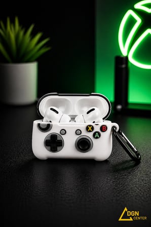 Apple AirPods Pro 2. Nesil Uyumlu Oyun Kolu Figürlü Silikon Kılıf