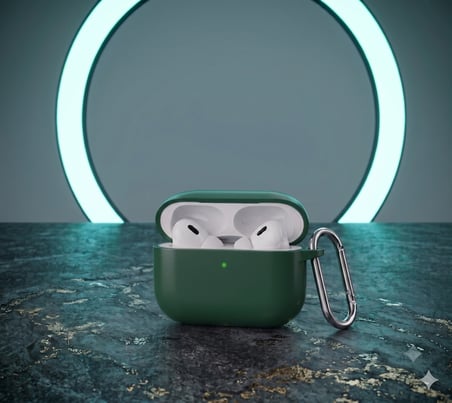 Apple AirPods Pro 2 . Nesil Uyumlu Silikon Kılıf