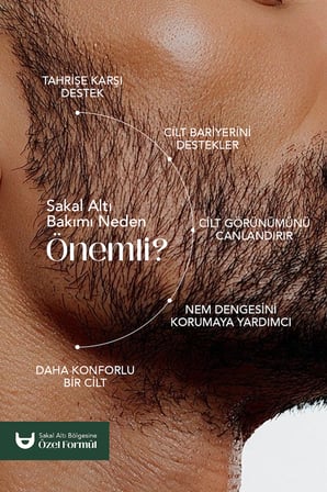 Sakal Altı Cilt Bakım Kremi / Kızarıklık-Tahriş Karşıtı