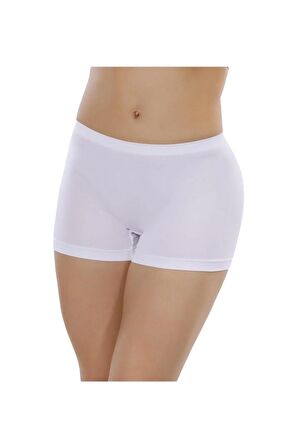 Kadın Ten Dikişsiz Toparlayıcı İz Yapmaz Korse Boxer