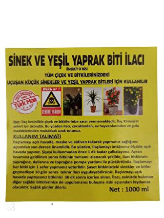 ÇİÇEK VE BİTKİ İLACI 3'LÜ SET 