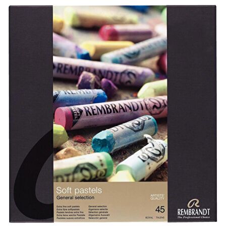 Rembrandt Soft Pastel 45'li Set Tam Boy Toz Pastel
