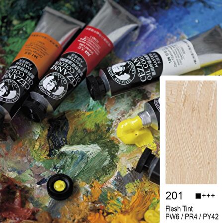 Cezanne Extra Fine Masters' Yağlı Boya 45ml (Oil Colour) Flesh Tint 201