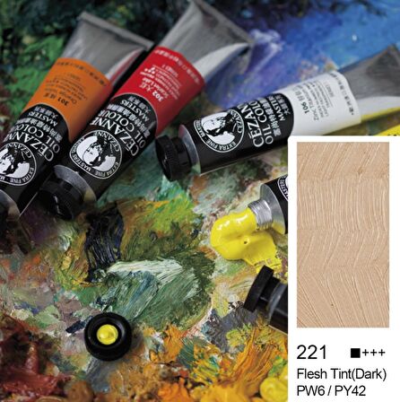 Cezanne Extra Fine Masters' Yağlı Boya 45ml (Oil Colour) Flesh Tint Dark 221