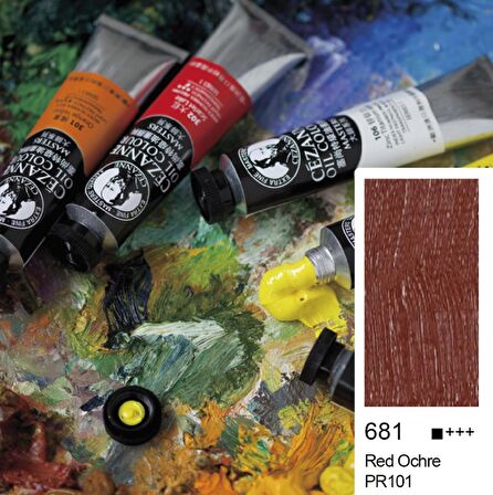 Cezanne Extra Fine Masters' Yağlı Boya 45ml (Oil Colour) Red Ochre 681