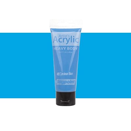 Bigpoint Heavy Body Artist's Akrililik Boya 75ml Crulean Blue 455