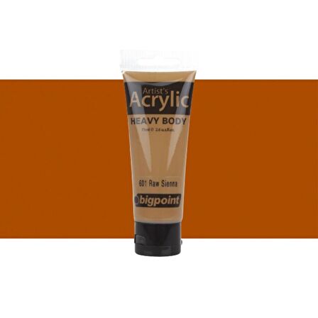 Bigpoint Heavy Body Artist's Akrililik Boya 75ml Raw Sienna 601