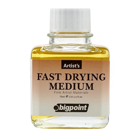 Bigpoint  Kuruma Hızlandırıcı Medyum 75 ml (Fast Drying Medium) (Yağlı Boya)