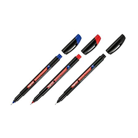 Bigpoint Permanent Marker Asetat Kalem S 0,3 3'lü Set