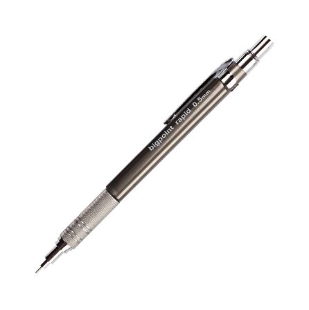 Bigpoint Rapid Versatil Uçlu Kalem 0.5mm Gri