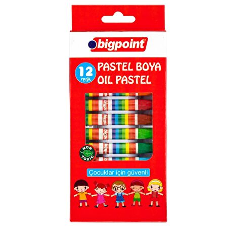 Bigpoint Pastel Boya 12 Renk