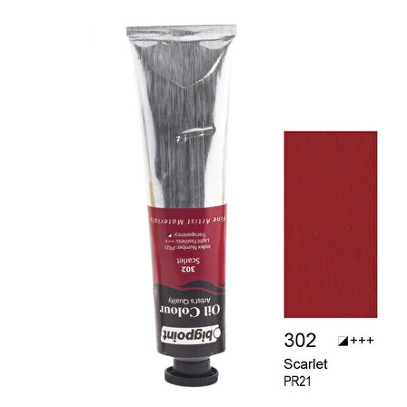 Bigpoint Fine Artist's Yağlı Boya 200ml Scarlet 302
