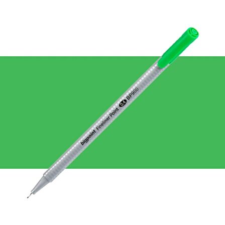 Bigpoint Fineliner Marker Kalem Yeşil (Green)