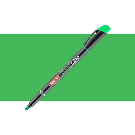 Bigpoint Fosforlu Marker Kalem Cep Tipi Yeşil