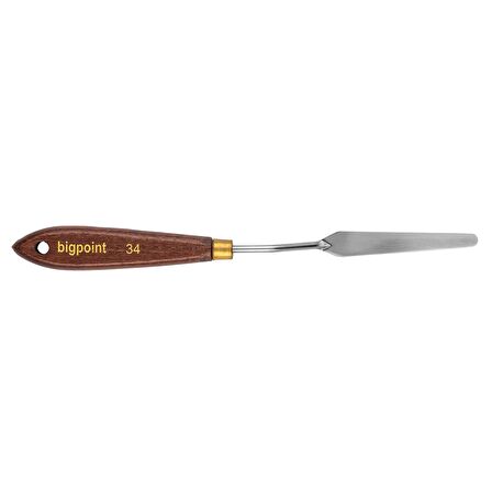 Bigpoint Metal Spatula No: 34 (Painting Knife)