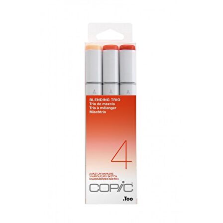 Copic Sketch Marker 3lü Set Blending Trio 4
