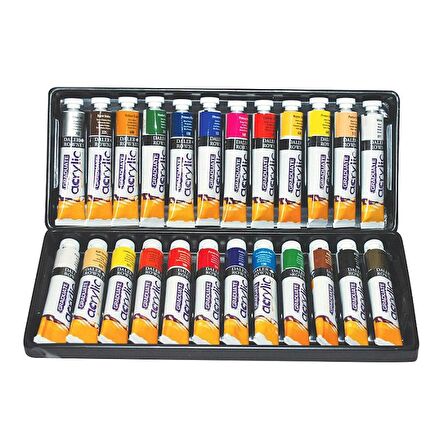 Daler Rowney Graduate Akrilik Boya Seti 24'lü 24x22ml