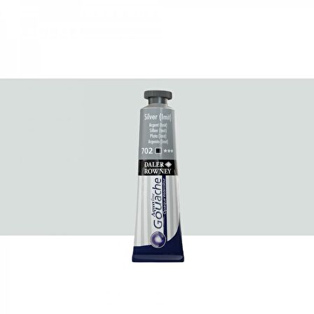 Daler Rowney Aquafine Guaj Boya Tüp 15ml 702 Silver