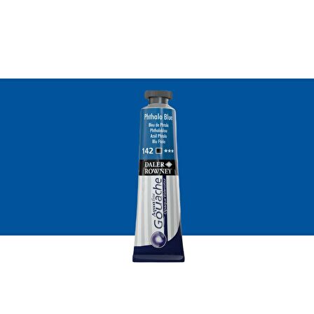 Daler Rowney Aquafine Guaj Boya Tüp 15ml 142 Phthalo Blue