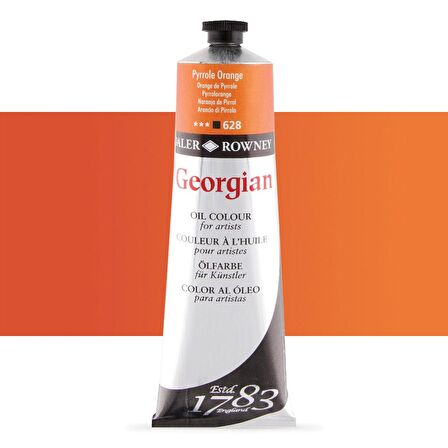 Daler Rowney Georgian Yağlı Boya 225ml Pyrrole Orange 628