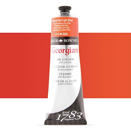 Daler Rowney Daler Rowney Georgian Yağlı Boya 225ml Cadmium Red Light Hue 505
