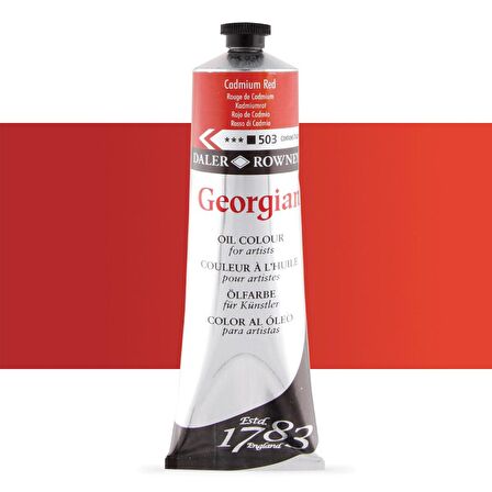 Daler Rowney Georgian Yağlı Boya 225ml Cadmium Red Hue 503