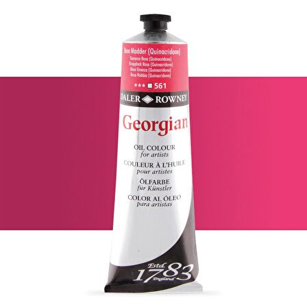 Daler Rowney Georgian Yağlı Boya 225ml Rose Madder (Quin) 561