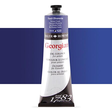 Daler Rowney Georgian Yağlı Boya 225ml French Ultramarine 123