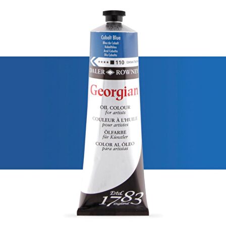 Daler Rowney Georgian Yağlı Boya 225ml Cobalt Blue 110