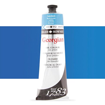Daler Rowney Georgian Yağlı Boya 225ml Coeruleum 112