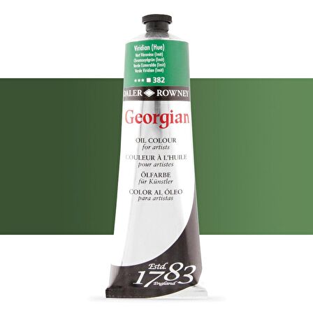 Daler Rowney Georgian Yağlı Boya 225ml Viridian Hue 382