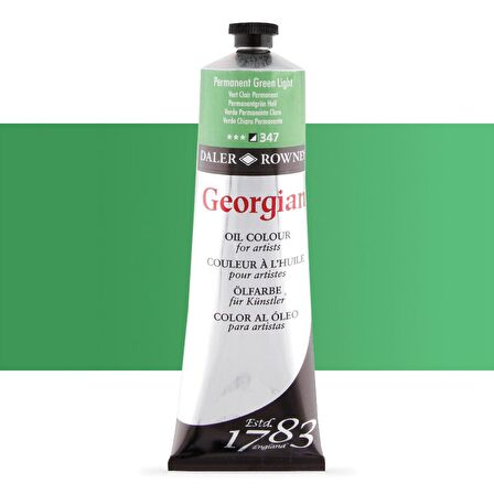 Daler Rowney Georgian Yağlı Boya 225ml Perm Green Light 347