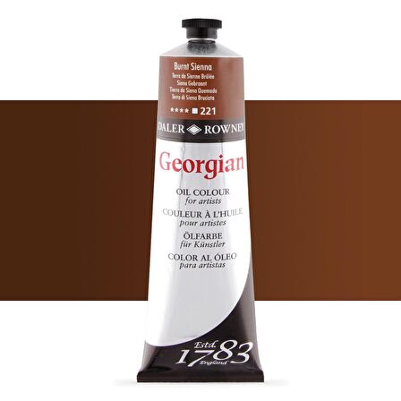 Daler Rowney Georgian Yağlı Boya 225ml Burnt Sienna 221