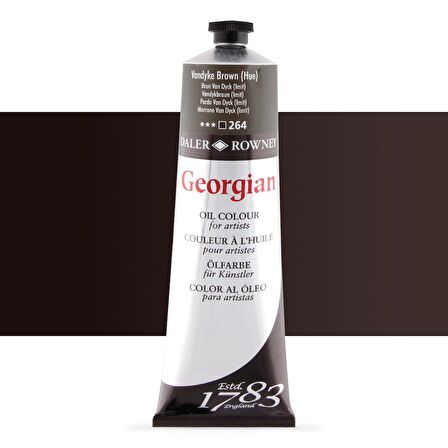 Daler Rowney Georgian Yağlı Boya 225ml Vandyke Brown Hue 264