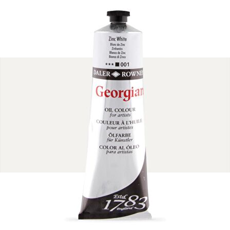 Daler Rowney Georgian Yağlı Boya 225ml Zinc White 001