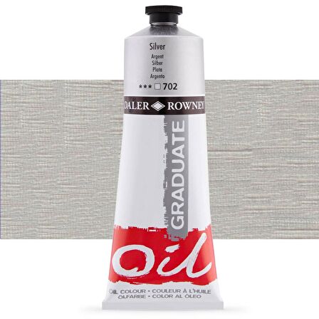 Daler Rowney Graduate Yağlı Boya 200ml 702 Silver