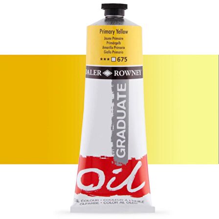 Daler Rowney Graduate Yağlı Boya 200ml 675 Primary Yellow