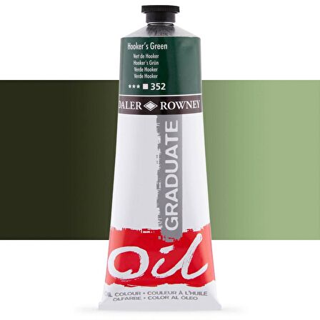 Daler Rowney Graduate Yağlı Boya 200ml 352 Hookers Green