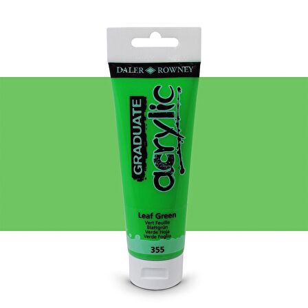 Daler Rowney Graduate Akrilik Boya 120ml 355 Leaf Green